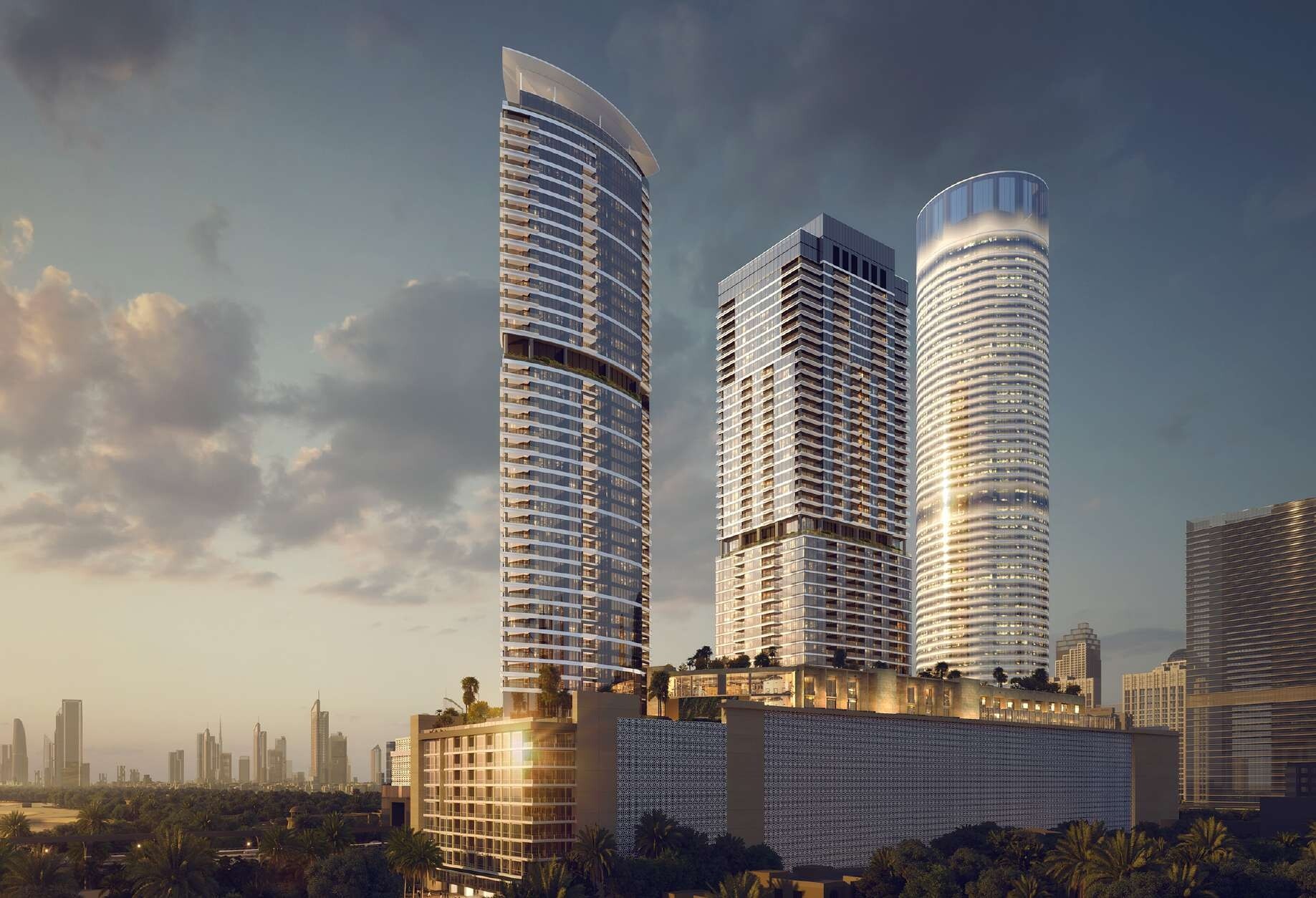 Video tour for Palm Beach Towers In Palm Jumeirah By Nakheel